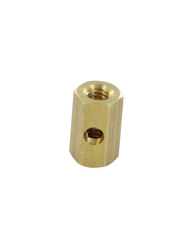 1 x CONFINI Ottone Esagonale 7X12 Forata E...