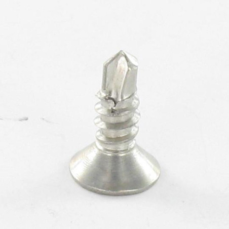 1 x Vite Autoperforante Acciaio Inox A2 Testa Forata Quadrato 4,2X50 Ingombro quadrato 2