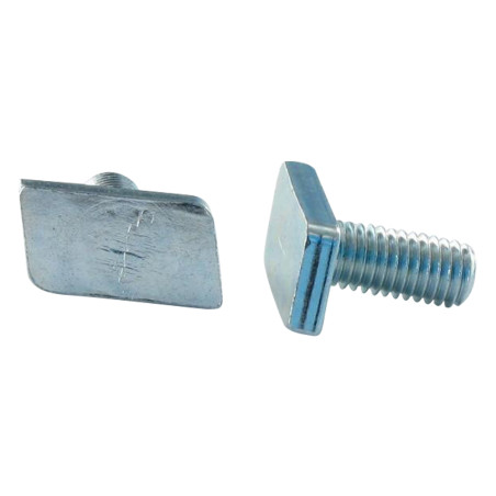 1 x Vite Per Metalli T.LOSANGE M8X18 Zincate