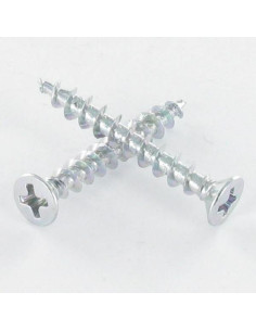 Vite Per Pvc Testa Forata Bombata Phillips 4,3X45...
