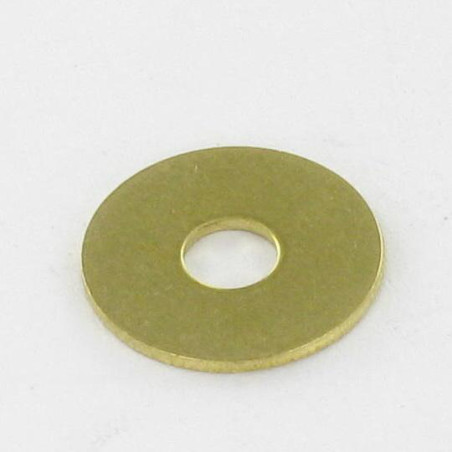 1 x Rondella Piatta M4X14X0.8 L Ottone