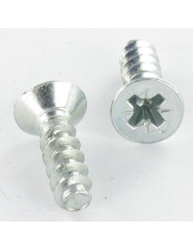 1 x Vite Pvc Testa Forata Pozi PZ5 5X16 Zincate...