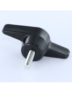 Maniglia di serraggio nailon negro MASCHIO M10X20