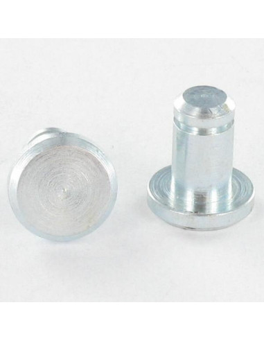 1 x Asta Spalla Zincate 14X32 Con Gola