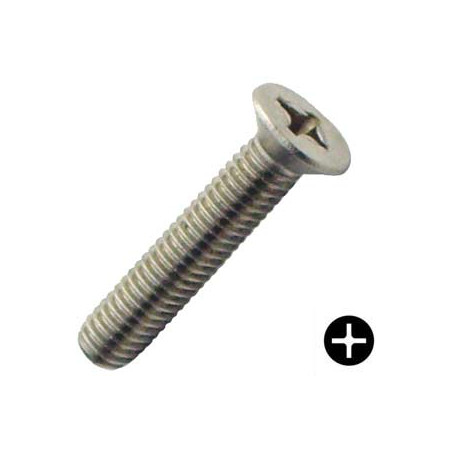 1 x Vite Autofilettante Filetto Metalli Testa Forata Phillips Zincate 1,7X6 microviti