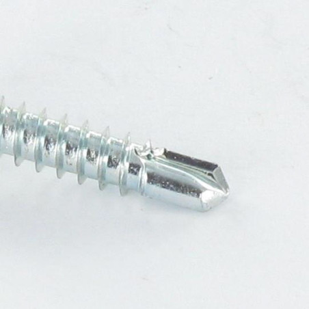 1 x Vite Autoperforante Testa Cilindrica EMPR Quadrata 3,9X19 Zincate Ingombro quadrato 2