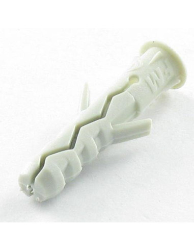 1 x Tassello Nylon Con Flangia 5X25 Grigia