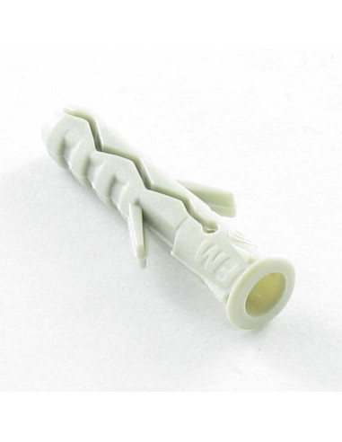 1 x Tassello Nylon Con Flangia 5X25 Grigia