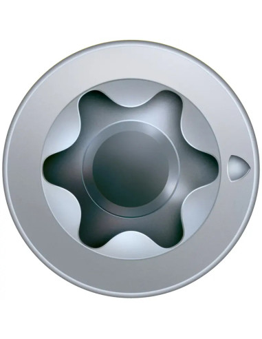 1 x Spax Vite Per TELAIO Pvc 7,5X210 T30 WIROX