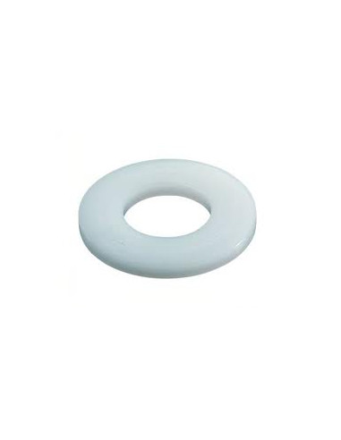 1 x Rondella Piatta naturale nylon M5X9X1