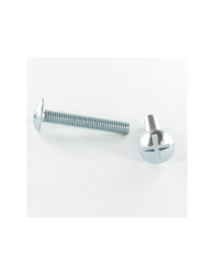 Vite Testa Poelier Larga Con Intaglio In Croce M6X35...