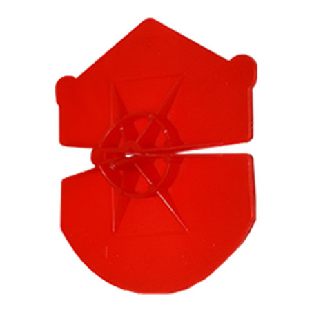 1 x DISCO D ISOLAMENTO universale Rosso 65/75