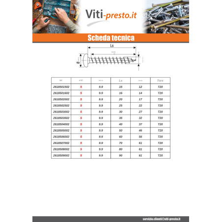 1 x Spax Viti Per Legno Testa Poelier T-STAR+ T20 WIROX 4,5X30