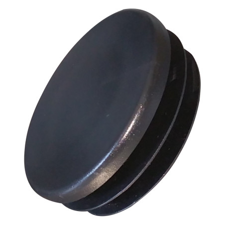 1 x Tappo per tubo tondo Diametro Esterno 16 Interno 12-14,5 Polietilene Nero