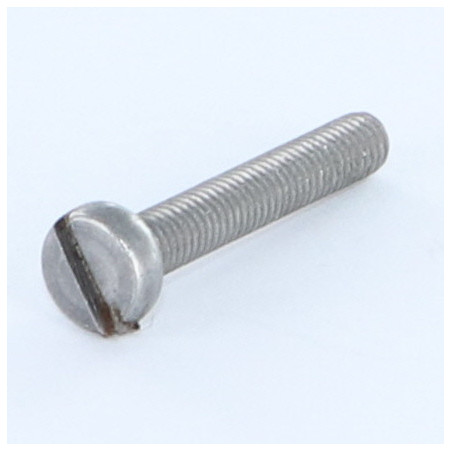 1 x Vite Per Metalli Testa Cilindrica Con Intaglio M3X14 Acciaio Grezzo microviti