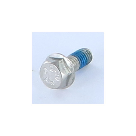 1 x Vite Per Metalli Testa Esagonale Flangia Liscia M5X12 Acciaio Inox A2 Frenafiletti