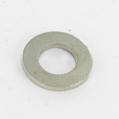 1 x Rondella Piatta M8X16X1.5 Z Ottone Nichelato