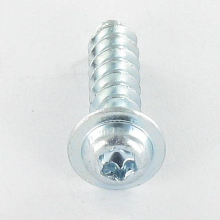 1 x Vite Per Pvc Testa Cilindrica T7 2,5X8 Zincate microviti