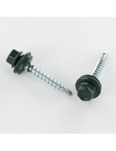 Vite Autoperforante Testa Esagonale 4.8X35 Rondella Di...