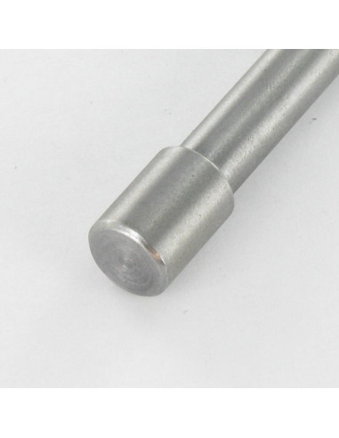 1 x Aste LUNGO Acciaio Grezzo 10X65