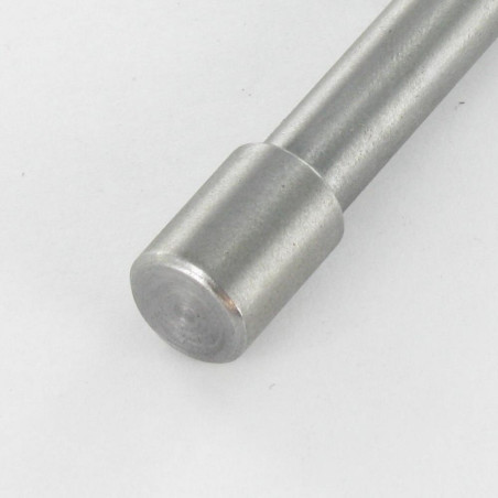 1 x Aste LUNGO Acciaio Grezzo 10X65