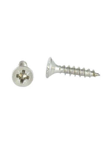 1 x Vite Per Legno E Truciolato Acciaio Inox A2...