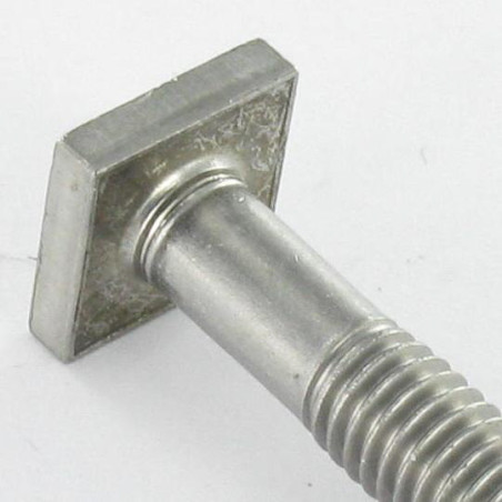 1 x Vite Per Metalli M6X16 Testa Quadrata 10X10 EP3.5 Acciaio Inox A2