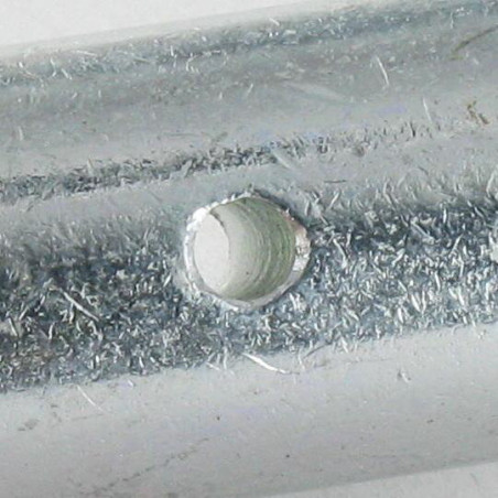 1 x Rinforzo per picchetti per piscina 20/12X129 Zincate 200 Ore Di Nebbia Salina Senza Ruggine Rossa