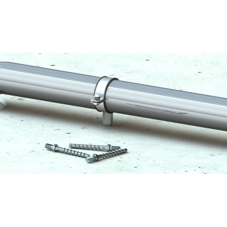 1 x Vite Per Calcestruzzo Testa INSERITO IN FILO MASCHIO 6X35 Zincate
