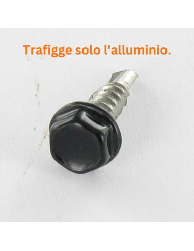 1 x Vite Autoperforante Testa Esagonale 6,3X40...