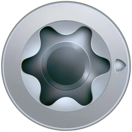 1 x Spax Vite Per TELAIO Pvc 7,5 x 120 T30 WIROX