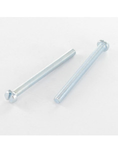 Vite Per Metalli Testa Cilindrica Con Intaglio M5X12 Zincate
