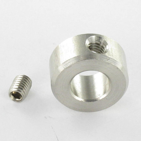 1 x Anello di arresto con vite Diametro Interno 10 Acciaio Inox A2