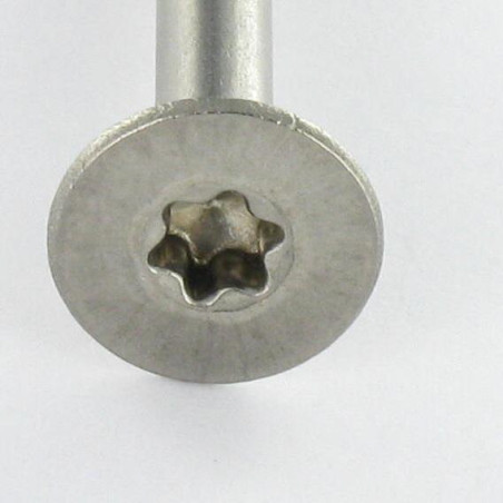 1 x Vite Per Legno E Truciolato Acciaio Inox A2 Testa Forata 3,5X45 Filettata Su 30 T10