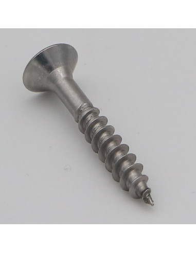 1 x Vite Per Legno E Truciolato Acciaio Inox A2...