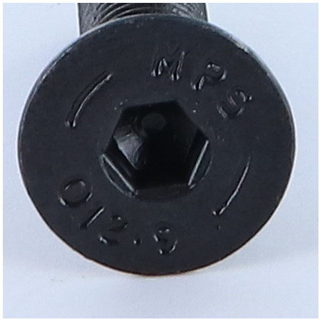 1 x Vite Per Metalli Testa Forata Con Esagono Incassato M10X40 Classe 12.9 Chiave Esagonale Da 6 Acciaio Grezzo