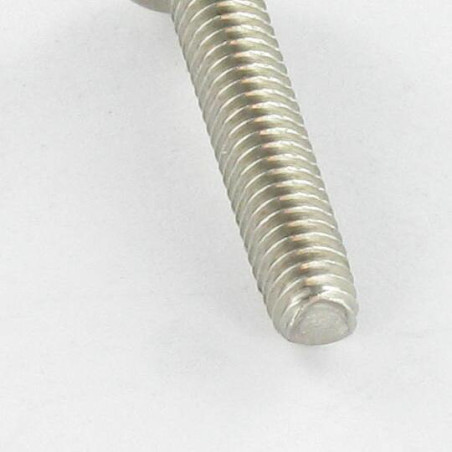 1 x Vite Autofilettante Testa Cilindrica Bombata M2.5X12 Pozi PZ4 Acciaio Inox A2 microviti