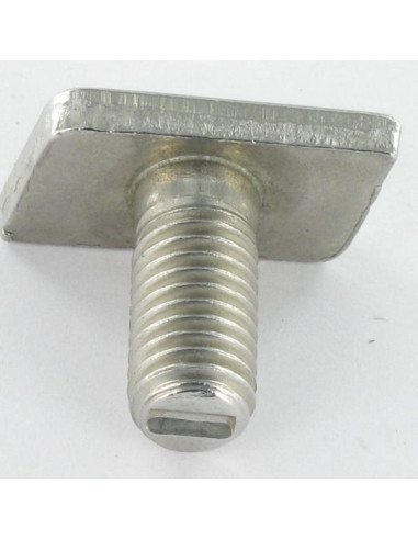 1 x Vite Per Metalli Testa Rombo M8X35 Acciaio...