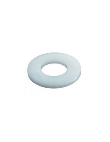 1 x Rondella Piatta naturale nylon 6X24X1.5