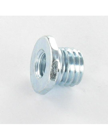 1 x Inserto Filettata M12X12.5 Interno M8 Zincate
