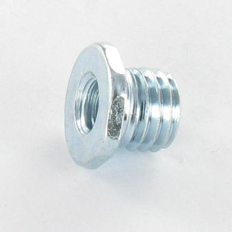 1 x Inserto Filettata M12X12.5 Interno M8 Zincate