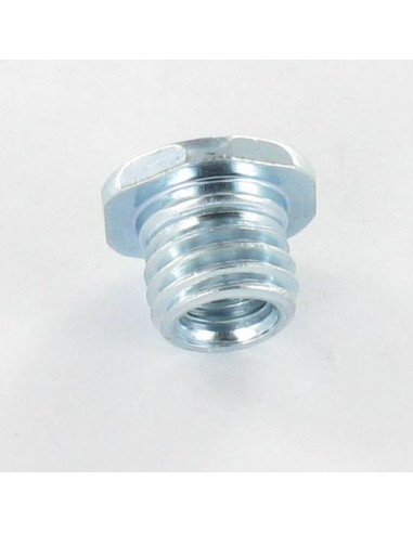 1 x Inserto Filettata M12X12.5 Interno M8 Zincate