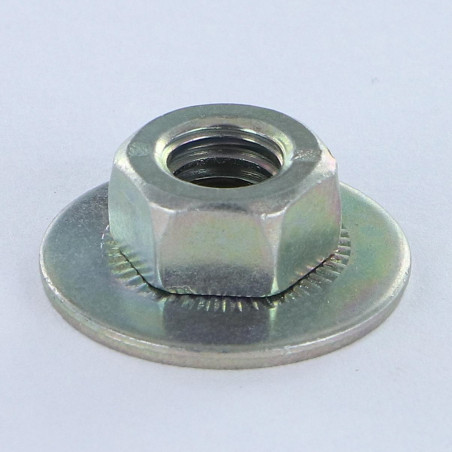 1 x Dado Twolok Cs (Con Rondella Di Contatto Striata) M10 Rondella M10X22.25X11.05 Zincate