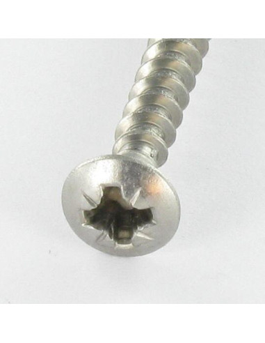 1 x Vite Per Legno E Truciolato Acciaio Inox A2...