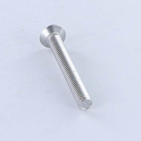 1 x Vite Per Metalli Testa Forata Bombata Pozy M6X50 Alluminio