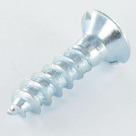1 x Viti Per Legno Testa Forata Con Intaglio 4X45 Zincate