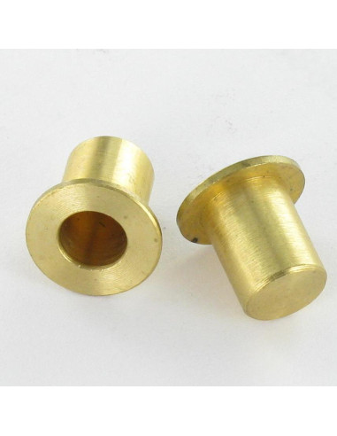 1 x PRESE Ottone 12X10 con Flangia