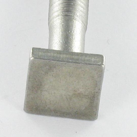 1 x Vite Per Metalli M6X45 Testa Quadrata 10X10 EP4 Acciaio Inox A2