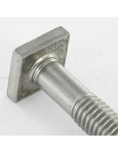 1 x Vite Per Metalli M6X45 Testa Quadrata 10X10...