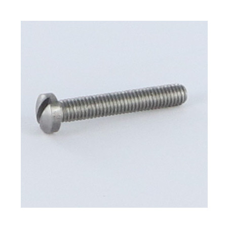 1 x Vite Per Metalli testa bombata larga Con Intaglio M2.5X16 Acciaio Grezzo microviti